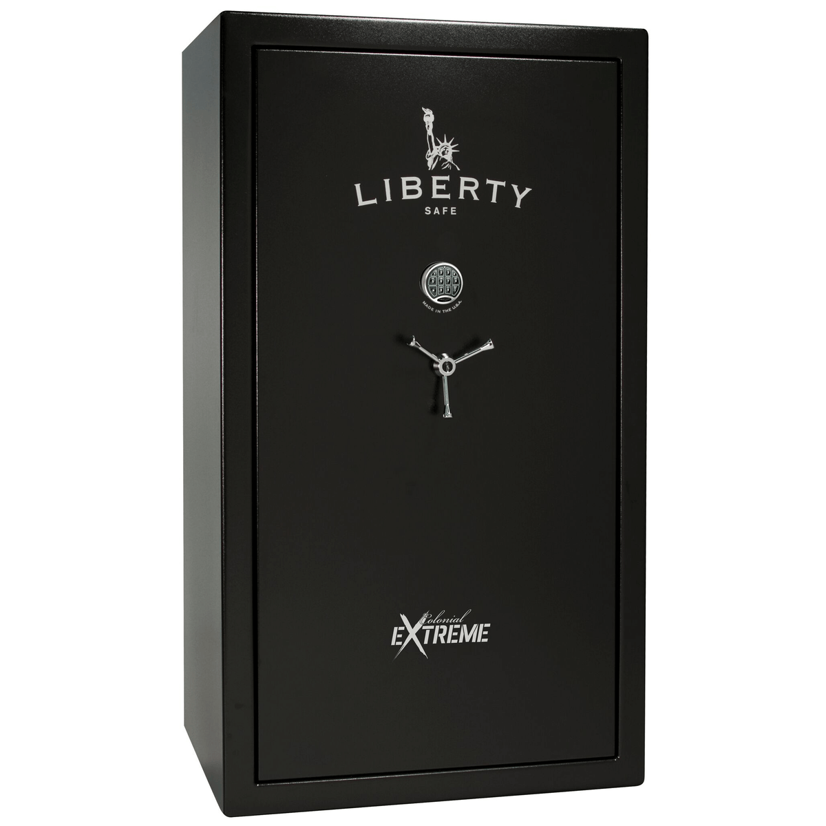 Colonial Series | Level 4 Security | 75 Minute Fire Protection | 50XT | DIMENSIONS: 72.5&quot;(H) X 42&quot;(W) X 27.5&quot;(D*) | Black Textured | Electronic Lock